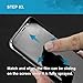 MiiKARE Samsung Galaxy S8 Plus / S8+ [Wet Applied] [Case Friendly] HD Clear Screen Protector Film [No-Lifting] [Easy Installation] [2+1 in Pack]