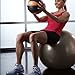 SPRI Professional Plus Xercise Ball, Balance Ball, 55-Centimeter