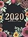 2020 Weekly Appointment Book: Floral Design Cover | Weekly & Monthly Appointment Planner | Organizer Dated Agenda Calendar Academic | Daily/Hourly ... Hourly Organizer In 15 Minute Interval)