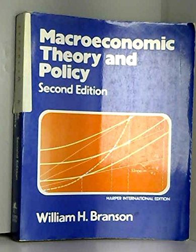 Macroeconomic theory and policy