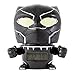 Bulb Botz Marvel 2021449 Avengers: Infinity War Black Panther Kids Night Light Alarm Clock with Characterised Sound | Black/Silver | Plastic | 5.5 inches Tall | LCD Display | boy Girl | Official