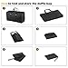 GAGAKU 80L Foldable Travel Duffel Bag Packable Duffle Bags for Flight Cabin