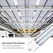 T8 65W 8FT FA8 Base Led Shop Lights Bulb Tube,Need Bypass Ballast,Single Pin Replace 150W Fluorescent Lamp Dual-Ended Power, Cold White 6000K, 7800LM, Clear Cover, AC 85-277V 20 Pack