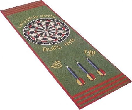 Amazon De Livingfloor Dartteppich Mit Offiziellem Spielabstand