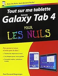Tout sur ma tablette Samsung Galaxy Tab 4
