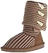 BEARPAW Knit Tall Triangle Button Boot - Women's Hickory, 8.0