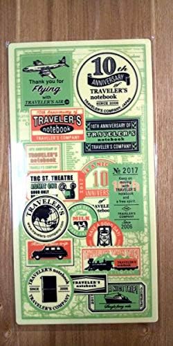 下敷きトラベラーズファクトリー トラベラーズノート 17 10周年 記念 レギュラーサイズ Masqueboutique Com