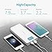 ROMOSS Solo 6 Plus 16000mAh Power Bank, 2-Port Portable Charger External Battery with 2.1A / 1A Output Fast Charge for iPad, iPhone 7/SE/6/6S, Samsung Galaxy S7/6 Edge and More - White