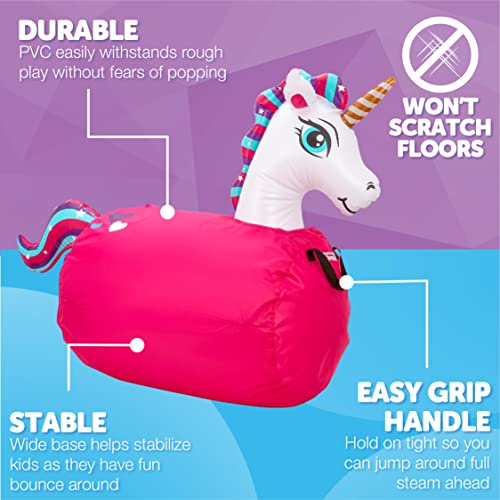 WADDLE Hip Hoppers Large Bouncy Hopper Inflatable Hopping Animal