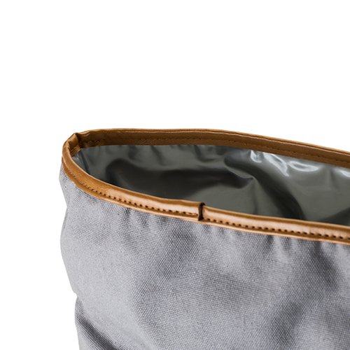 Foster and Rye Insulated Canvas Cooler Adventure Backpack, Grey