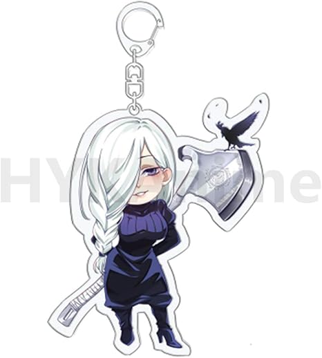 Amazon Hykanime 呪術廻戦 冥冥 アクリルキーホルダー コミック グッズ ペンダント キーチェーン ストラップ 飾り アニメバッグ アニメ 萌えグッズ 通販