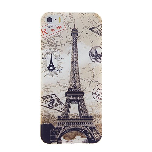 CaseBee® Fantasy Series - Paris Eiffel Tower Apple iPhone 5 / iPhone 5S Case - Perfect Gift (Package includes Screen Protector)
