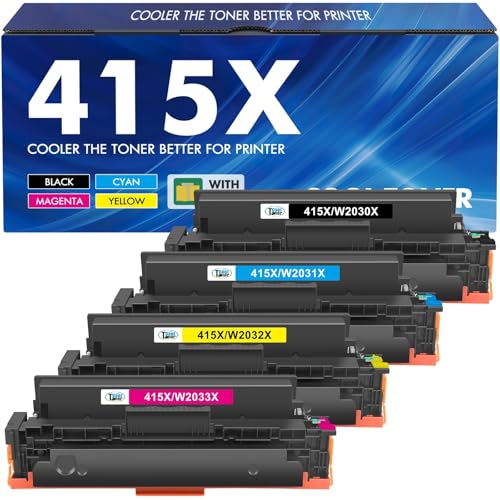415X Toner Kompatibel für HP 415X 415A Color LaserJet Pro MFP M479fdw