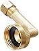 Whirlpool W10685193 Genuine OEM Inlet Fitting For Dishwashers, Standard Brass Accessory – Replaces W10574777, 3288910, PS9493732, W10273460, W10273460BU, W10574777BU, W10754429, W10829954