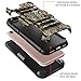 NageBee iPhone 8 Case, iPhone 7 Case, Built-in Kickstand Full-Body Belt Clip Holster Defender Heavy Duty Shockproof Kickstand Dual Layer Combo Rugged Armor Durable Ultra Protection Case -Camo