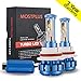 MOSTPLUS 10,000lm 6000K LED Headlight Conversion Kit 9007 (HB5) Hi/Lo Beams Bulbs 50W 5,000lm Per Bulb-Cool White CREE (XHP50 + XM-L2)