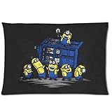 Doctor Who TARDIS Minions Pillowcases 20x26 Inch