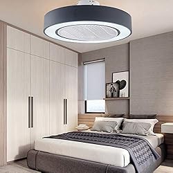Orillon Modern Macaron Flush Mount Ceiling Fan with