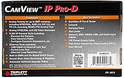 Triplett 8073 CamView IP Pro-D CCTV Camera Tester
