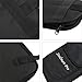YMC DSB10-BK 10mm Foam Drum Stick Bag Holder Mallet Bag Drumstick Bag with A Drum Key -Black