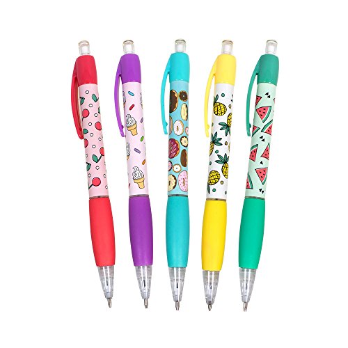 Scentco Mechanical Pencils, Medium Point (0.7mm), Scented Grip, 5 Count
