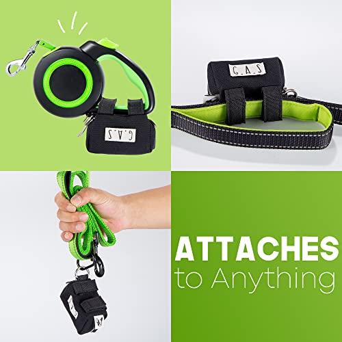 Black Poop Bags Holder, 10 to Charity, Strong Quality Zipper, Virgin