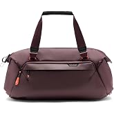 Peak Design Travel Duffel 35L, Eclipse, Weatherproof, Extra-Wide Zip, 4 External Pockets, Fits Packing &amp; Camera Cubes, Ideal Weekend Bag, Versatile Duffel for Travel &amp; Everyday Use