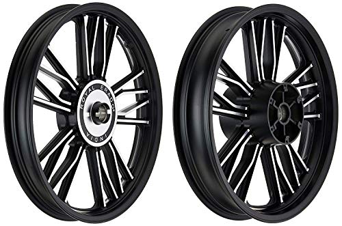 Royal Erado Harley”Y” Style Royal Enfield Alloy Wheels Front 19″ Disc +Rear 15″ Drum Brake