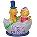 Impact Canopy Inflatable Outdoor Easter Decoration, Easter Chicks and Boat, 5 Feet Tall