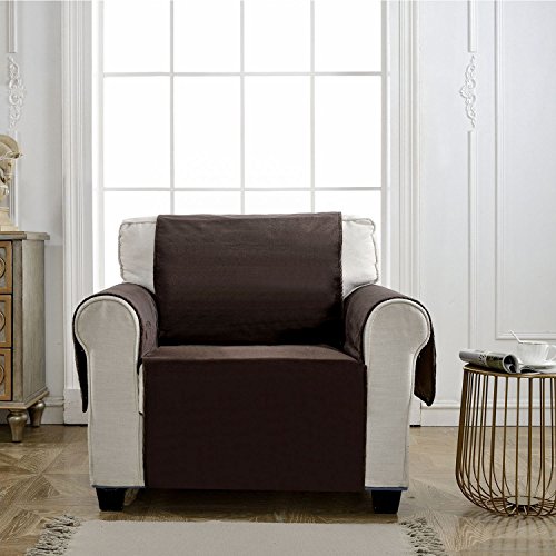 YEMYHOM Real Non-Slip Pet Dog Sofa Covers Protectors Water-Repellent Recliner Couch Slipcovers with Pockets - Thumbnail 2