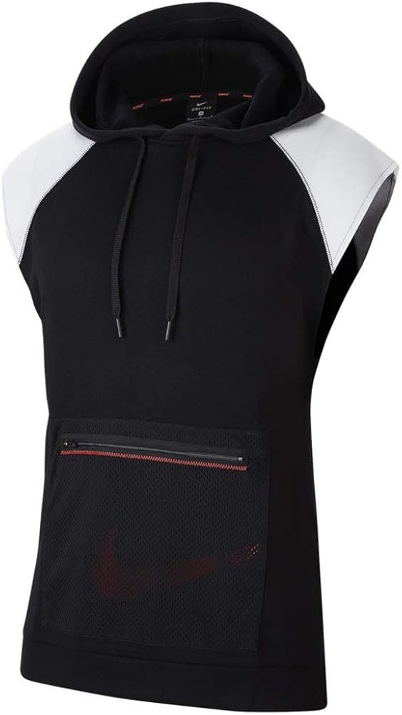 Nike Men's DriFIT Sleeveless Fleece Training Hoodie at Amazon Men’s