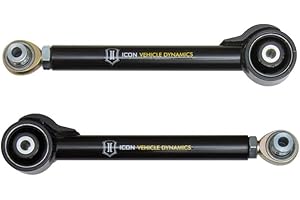ICON VEHICLE DYNAMICS ICON Tubular Upper Trailing Arm Kit, Compatible with 2007-Up FJ Cruiser/03-Up 4Runner & GX470/460, 54100T