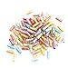 50 Pcs Lovely Cute Clear Pill Shaped Plastic Message Bottles Mini Capsule Love Friendship Wishing Bottles With Paper