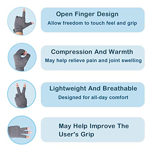 image for Arthritis Compression Gloves Pressure Gloves for Relieving Arthritis R