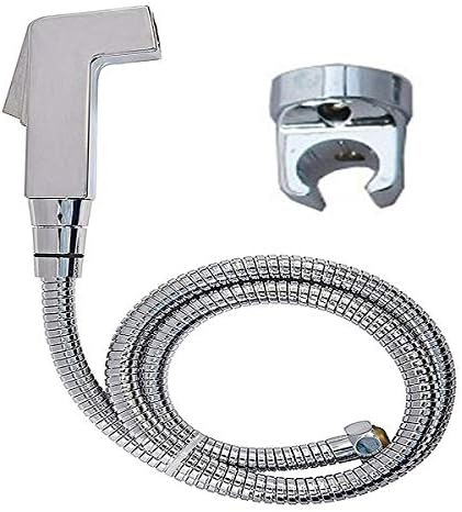 Chromite Abs High Quality Health Faucet with Chain and Hook (Grohe Square)