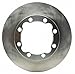 ACDelco Silver 18A489A (19241858) Non-Coated Front Disc Brake Rotor
