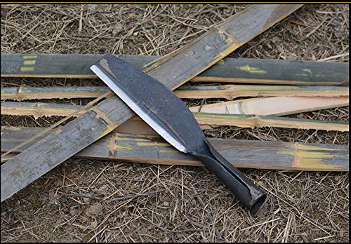 Solid Aim Tools Brush Axe - Extra Thick Steel Blade - King of The Machete, Heavy Duty Billhook Machete Hatchet With a Well Balanced Integrated Forging, Clears Brush Cane & Bamboo Quickly