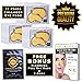 24K Gold Under Eye Patches - with Collagen & Hyaluronic Acid 17 Pairs | Natural Hydrating Treatment Mask Anti Aging Firming | Help Reduce Puffiness, Dark Circles, Wrinkles | BONUS: Black Mask & EBook