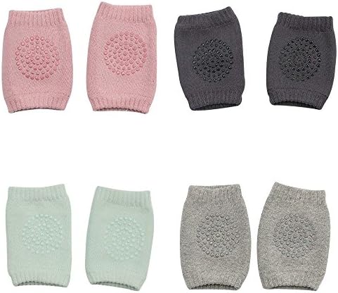 Xiaohawang赤ちゃん レッグウォーマー ベビー 二ーパッド 膝当て 擦りむき防止 膝保護 日本全国 送料無料 防寒 保温 可愛い 冷房対策 4セット