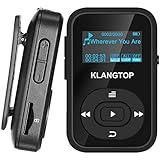 MP3 Player 8GB Bluetooth KLANTOP Digital Clip Music Player with FM Radio Voice Record Function Special Design for Sport and Music Lovers