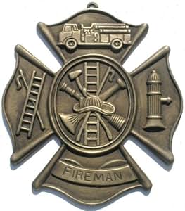 plaque firefighter outdoor