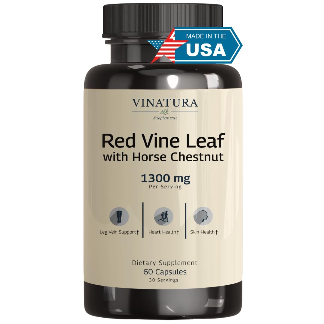 Red Vine Leaf extract Horse Chestnut 1300 mg