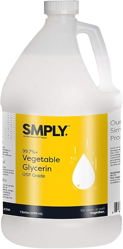 Amazon Com Vegetable Glycerin Kosher Usp 99 7 Purity 1 Gallon Health Personal Care