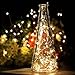 GDEALER 100 Led 33ft Fairy Lights Fairy String Lights Battery Operated Waterproof 8 Modes Remote Control String Lights Copper Wire Firefly Lights Christmas Decor Christmas Lights Warm White