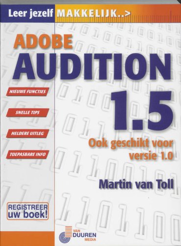 Leer jezelf MAKKELIJK... Adobe Audition 1.5