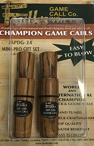 Faulk's Mini Professional Duck and Goose Call Set