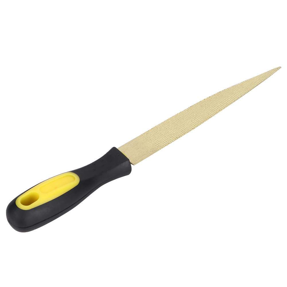 Wood File Golden Tapered Wood File Rasp Golden File Cone Carving Tool Wood File DIY Craft Carpenter Woodworking Carving Tool(2#)