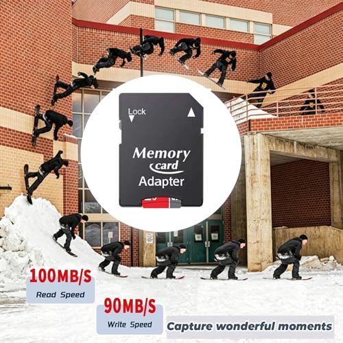 New Micro Card MicroSD Card 512GB and Adapter Kit,Full HD & 4K UHD Card Class10 U1 High Speed for Camera/Phone/Tachograph,Tablet