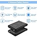 Maxsooner 8000mAh Portable Wireless Charger Stand,for iPhone 11,11 Pro,11Pro Max,XR,Xs Max,Xs,X,8 Plus,10W Fast-Charging Galaxy S10 S9 S8,Note 10 Note 9 and More,QC3.0 PD18W Wired Fast Charge (Black)