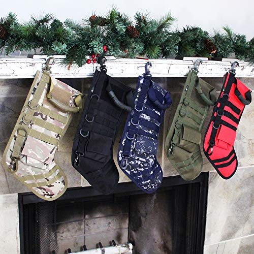RUCKUP RUXMTSG Tactical Christmas Stocking, OD Green, Full,